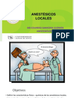 Tema 11. AnestÃ©sicos Locales