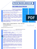 Conectores Electricos y Tipos de Terminales para Cables