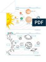 Dibujo Sistema Solar