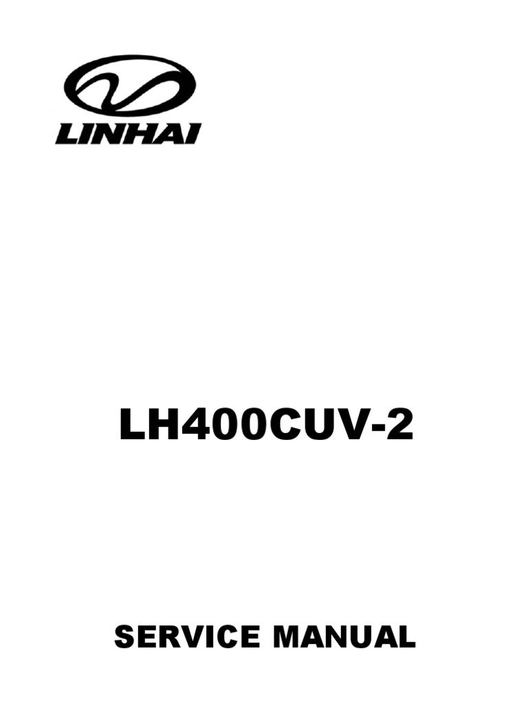 【爆買い！】 15174198-Linhai Lh400cuv-2 Bighorn Cuv Workshop Service Nintendo Switch