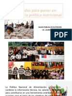 Clase 4 - Medidas para Poner en Practica La Politica Nutricional - 29-03-2022.