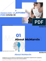 AI RADIOLOGY ASSISTANT PLATFORM FOR COVID-19 - McMarvin