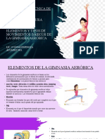 Elementos, Tipos de Movimientos Básicos de La Gimnasia Aeróbica