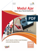 Modul DTE 8 Alat Ukur Listrik, Elektronika Dan Instrumentasi