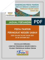 Jadual Pertandingan Pesta Pantun Peringkat Negeri Sabah 2021