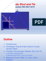 Bimtek SNI 2847 2019 Strut and Tie Beserta Contohnya