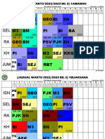 Jadual Kelas Bil 5 2022