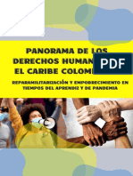 PANORAMA DE LOS DERECHOS HUMANOS EN EL CARIBE COLOMBIANO 2021 Publicación