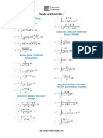 Prueba de Desarrollo 2 - Calculo Integral