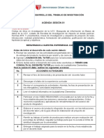 Agenda Sesión 1