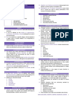 NCM 117: Long Exam 2: Anxiety & Anxiety Disorders Topic Outline