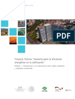 Asesoría para La Eficiencia Energética en La Edificación (Mexico-Alemania 2015)