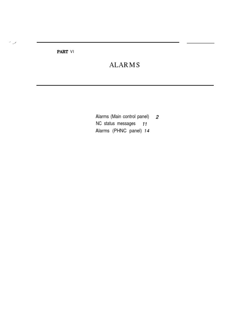 Fanuc Alarm Codes and Messages Guide | PDF | Subroutine | Speed