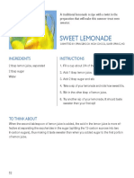 Sweet Lemonade: Instructions Ingredients
