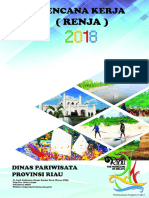 Rencana Kerja Renja Dinas Pariwisata Provinsi Riau Tahun 2018