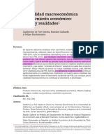 Le Fort, Gallardo & Bustamante - Estabilidad Macroeconómica y Crecimiento Mitos