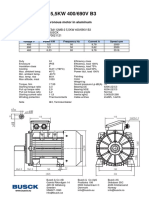 T3A112MB-2 5,5KW 400/690V B3: Three-Phase Asynchronous Motor in Aluminum