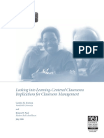 Looking Into Learning-Centered Classrooms Implications For Classroom Management