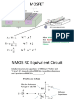 20-RC Equivalent of NMOS and PMOS-22!02!2022 (22-Feb-2022) Material I 22-02-2022 13. RC Delay (Elmore Delay)