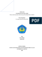 Makalah Analisis Kualitatif Anion