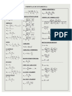 Formulas Estadistica