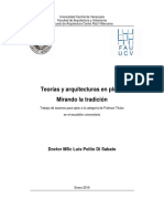 Luis Polito. Teorías y Arquitecturas en Plural. Ascenso A Titular