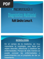DIAGNÓSTICO MULTIAXIAL