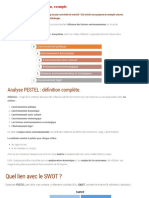 Analyse PESTEL Définition, Exemple Concret Et Tableau Word