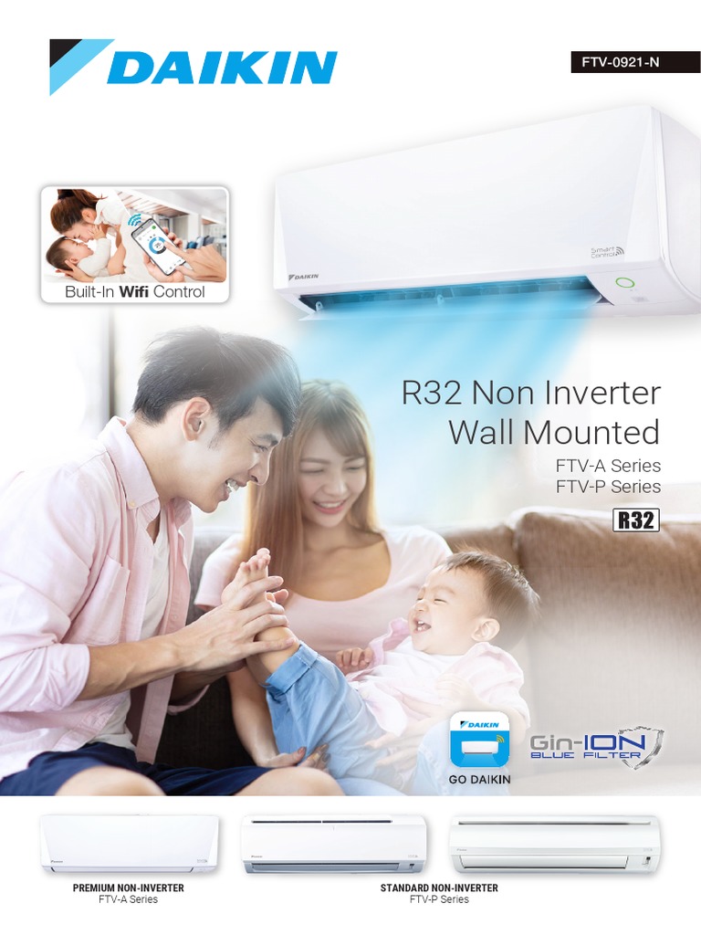 R32 Non Inverter Wall Mounted: Wifi Control | PDF | Wi Fi | Computer ...