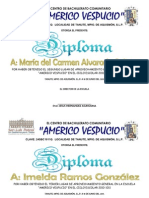 Formato Diploma y Reconocimiento