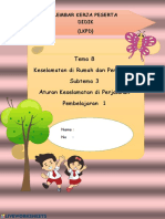 Tema 8 Keselamatan Di Rumah Dan Perjalanan Subtema 3 Aturan Keselamatan Di Perjalanan Pembelajaran 1