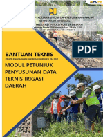 Modul Petunjuk Penyusunan Data Teknis Daerah Irigasi