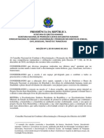 Moção nº 3 do Conselho Nacional de Combate à Discriminação e Promoção dos Direitos de LGBT