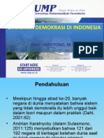 Dinamika Demokrasi di Indonesia