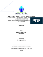 MAKALAH MANAJEMEN KEUANGAN INTERNASIONAL - " Keputusan Pendanaan Jangka Pendek Bagi Industri Manufaktur"