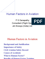 Human Factors Aviation Safety