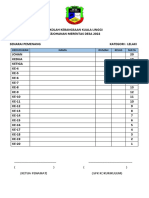 Borang Penamat Merentas Desa 2022