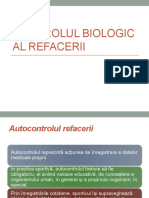 Controlul Biologic Al Refacerii