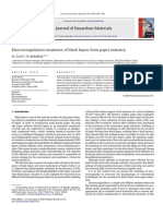 Electrocoagulation Treatment of Black Liquor From Paper Industry