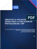 Abece para La Poblacion en Proteccion Del Icbf para Socializacion