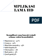 Komplikasi Selama HD