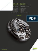 Valeo Transmission Clutch 2017-2018 Catalogue 952099 For Eur