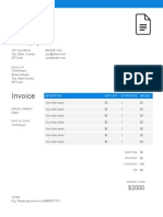 Google-Docs-Invoice Template by FreshBooks