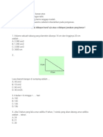 Soal Matematika 1-20