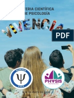 VI Feria CIENTÍFICA de PSICOLOGÍA