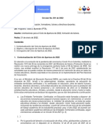 Circular 001 Orientaciones para Ciclo de Apertura 2022 21ene2022