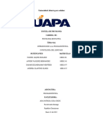 Tarea I Y II de Psicolinguistica YANIRIS