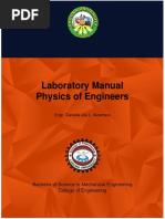 Laboratory Manual Physics of Engineers: Engr. Danielle Joy L. Alcantara