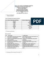 Types of insulating and conducting materials