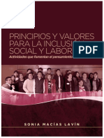 PRINCIPIOS Y VALORES PARA LA INCLUSIÓN SOCIAL 1 vOK